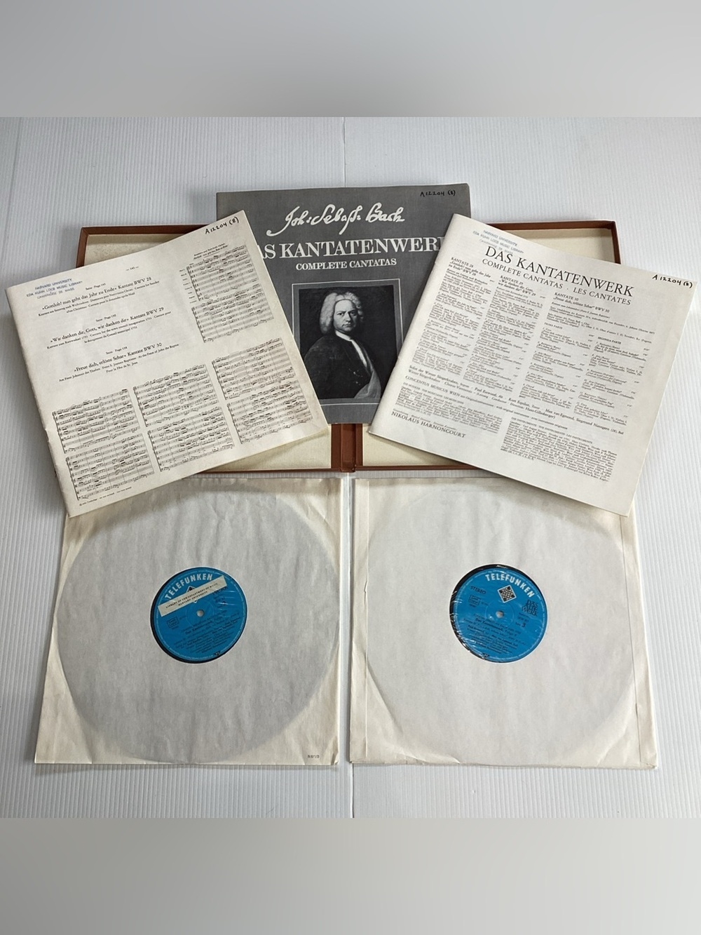 J.S. Bach Das Kantatenwerk Complete Cantatas Vol 6 - 10 Box Sets 10 LP w Books - Picture 7 of 12